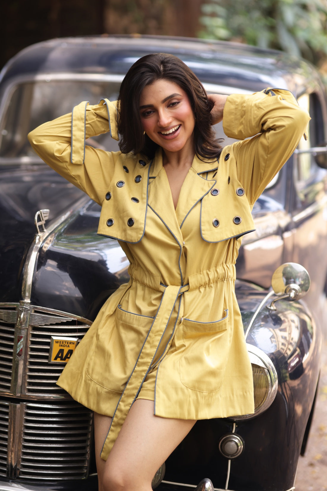 Blazer Set in Yellow