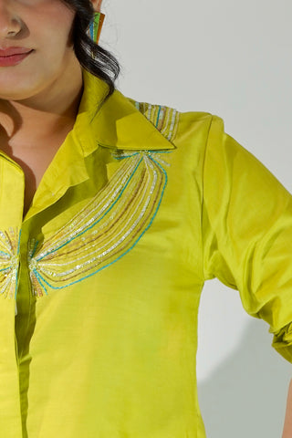 Lime Green Luna Shirt