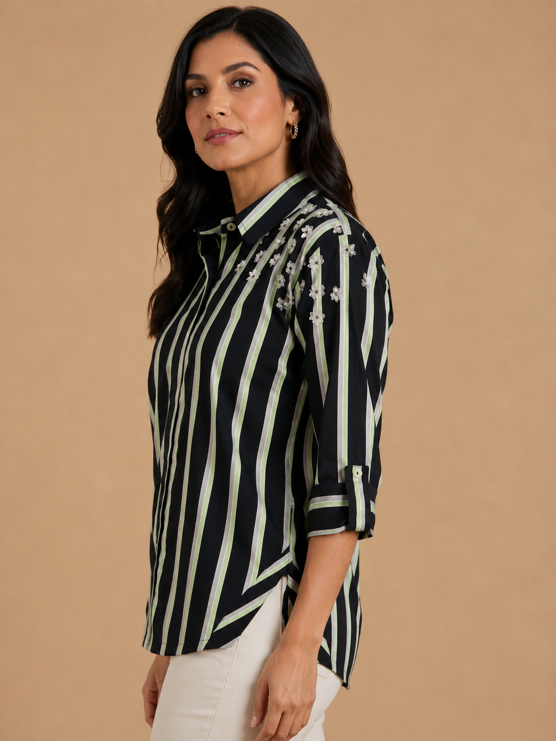 Black Stripe Shirt