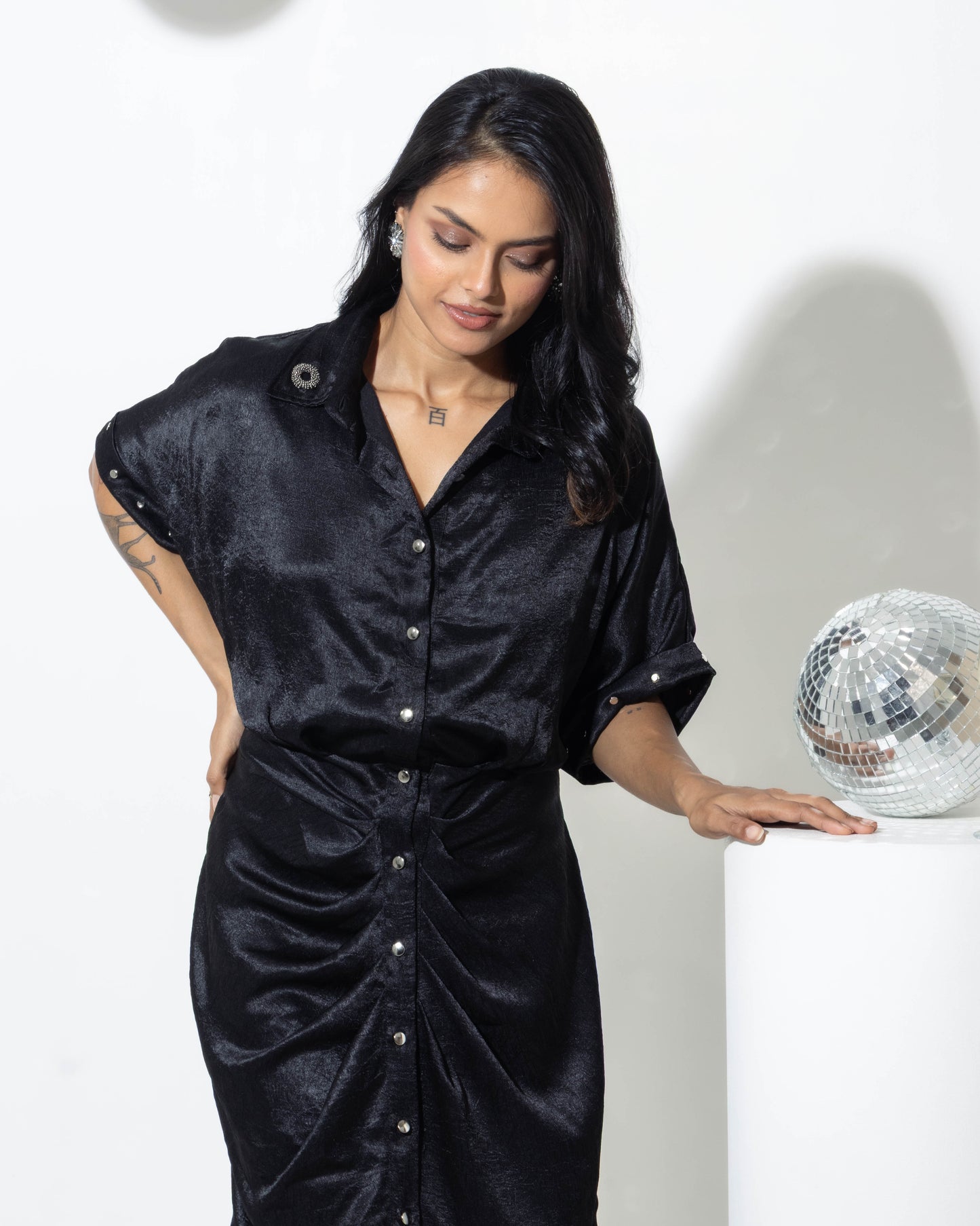 Amara dress in Black