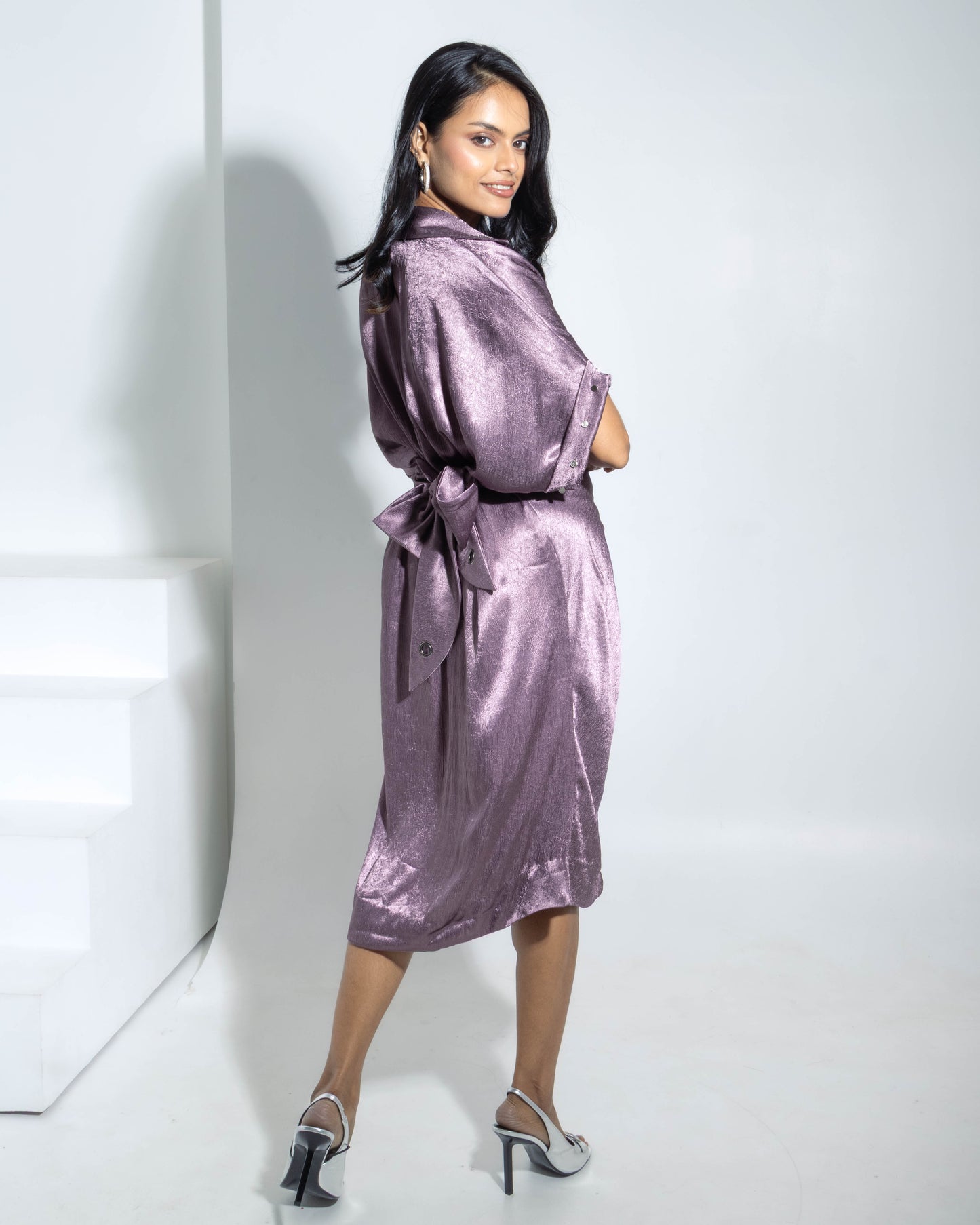 Amara dress in Mauve