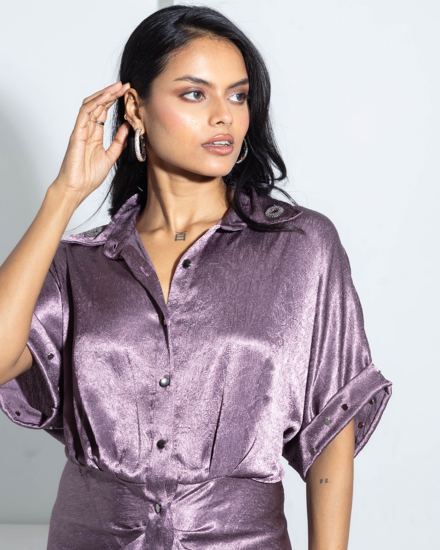 Amara dress in Mauve