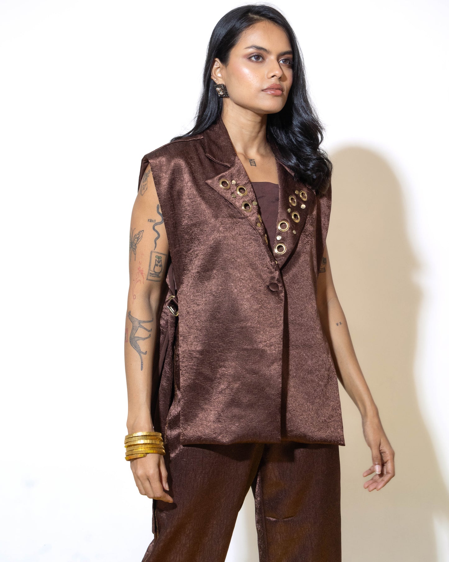 Noira Set in Brown