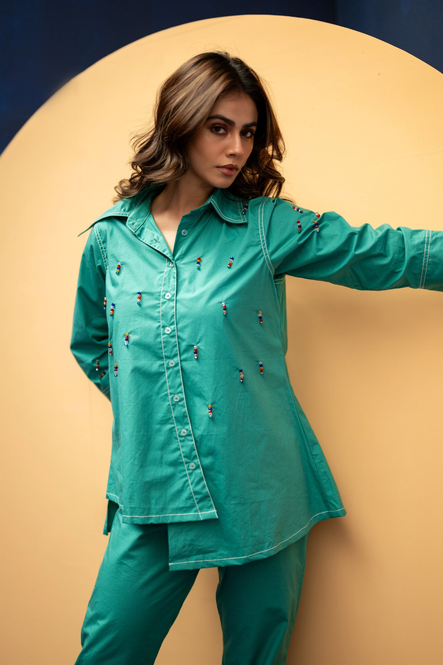 Neva Sea Green Shirt