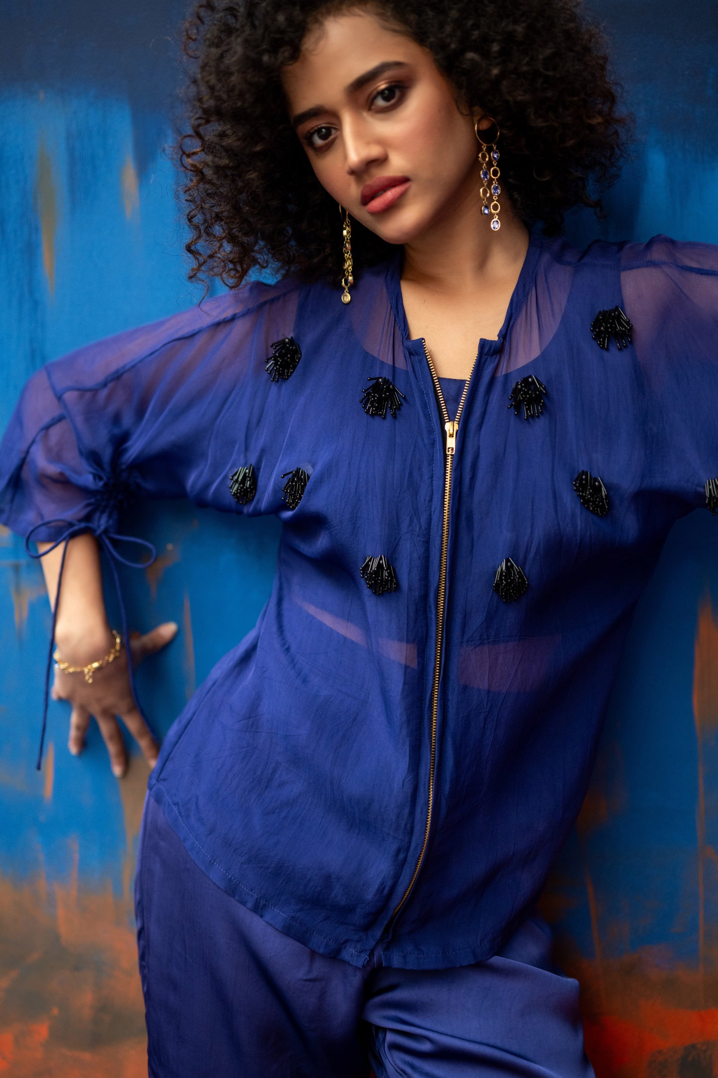 Aylin Co ord Set in purple