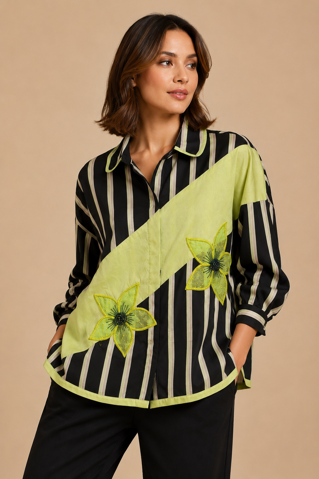 Lime Line Shirt