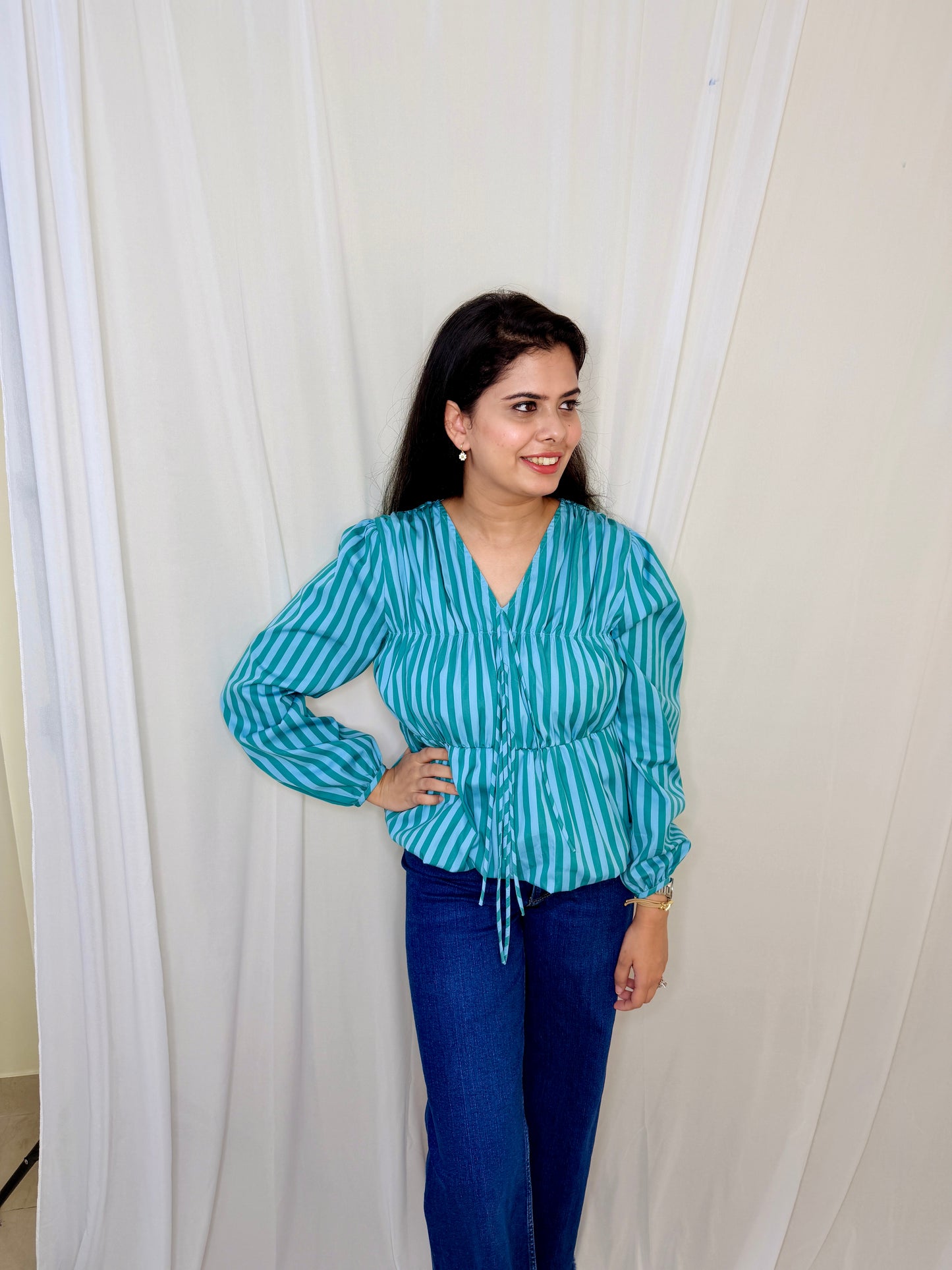 Sea Stripe Top