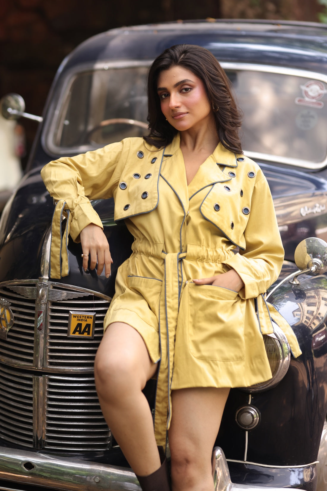 Blazer Set in Yellow
