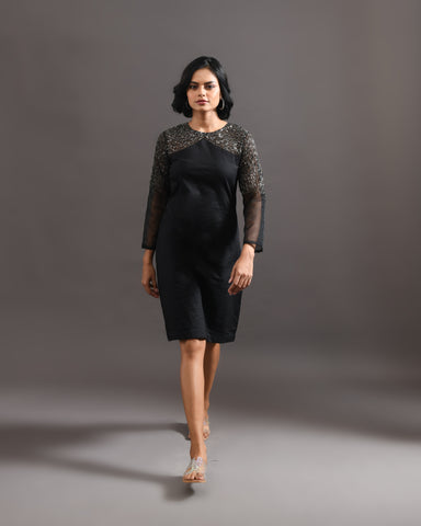 BLACK ALLURE DRESS